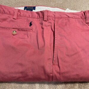 Ralph Lauren  Mens chino pants (Pink) Great condition never worn size 38x34